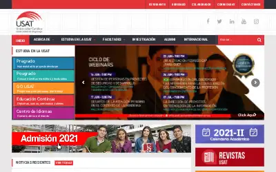 usat.edu.pe in 2021