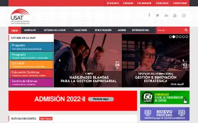 usat.edu.pe in 2022