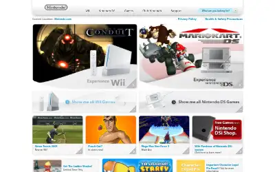 nintendo.com in 2009