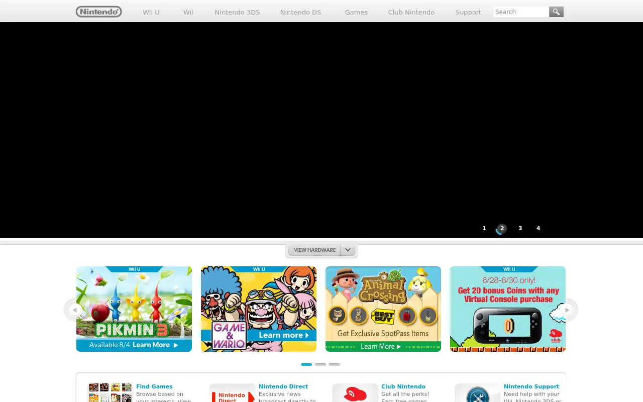 nintendo.com in 2013