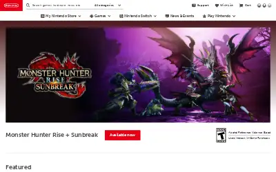 nintendo.com in 2022