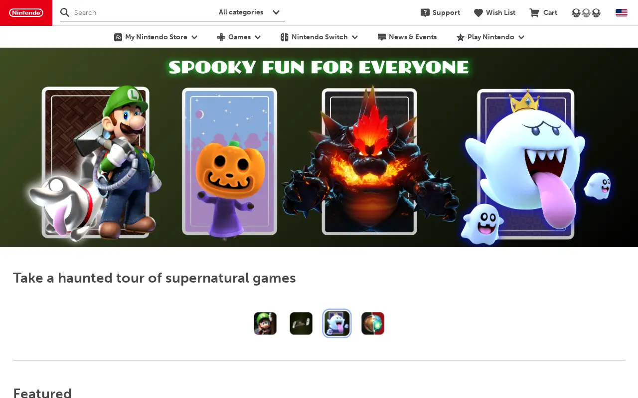 nintendo.com in 2024