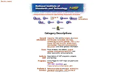 nist.gov in 1998