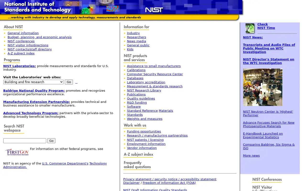 nist.gov in 2002