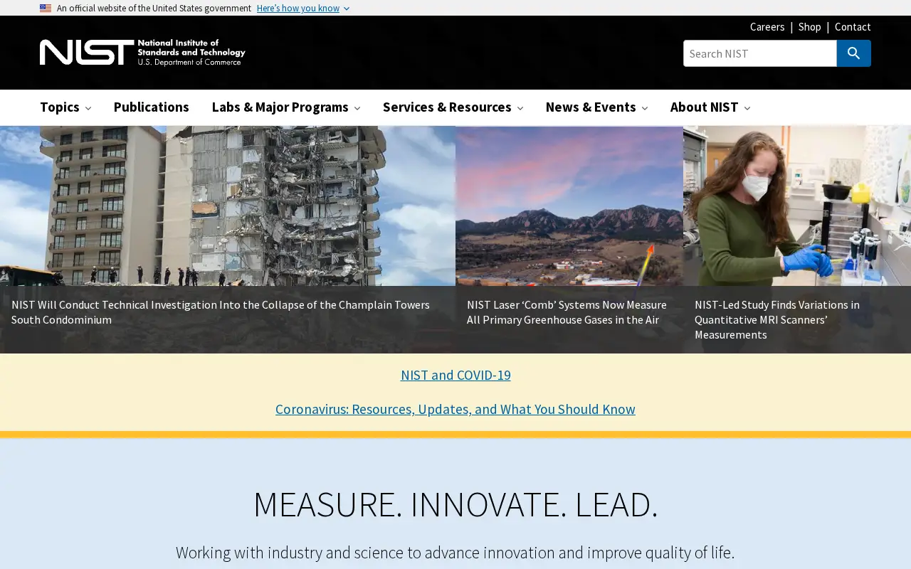 nist.gov in 2021