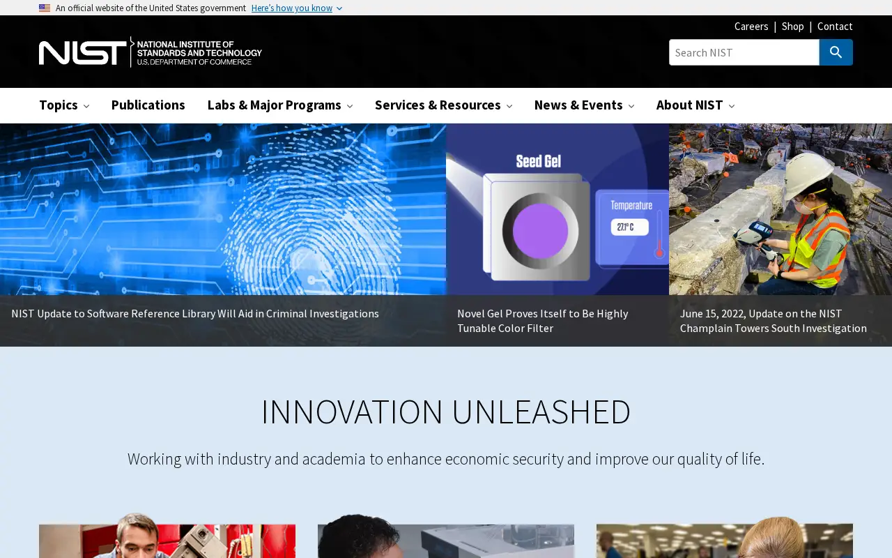 nist.gov in 2022