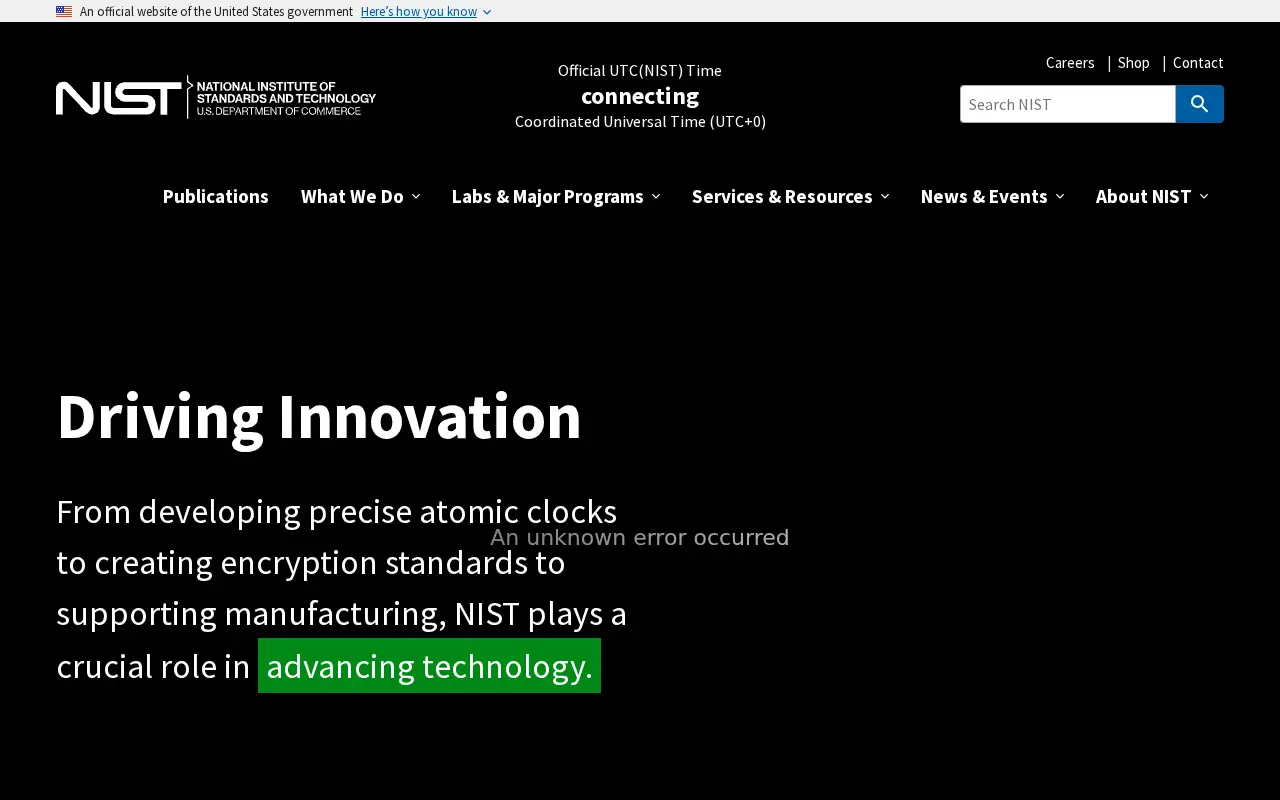 nist.gov in 2025