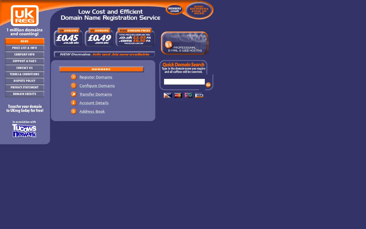 universedesigns.com in 2004