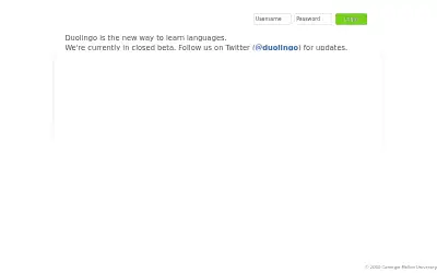 duolingo.com in 2010