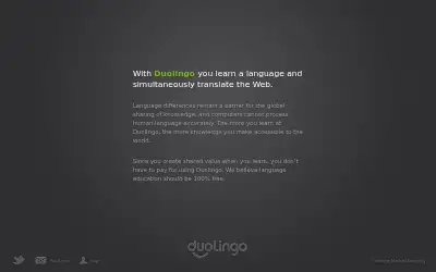 duolingo.com in 2011