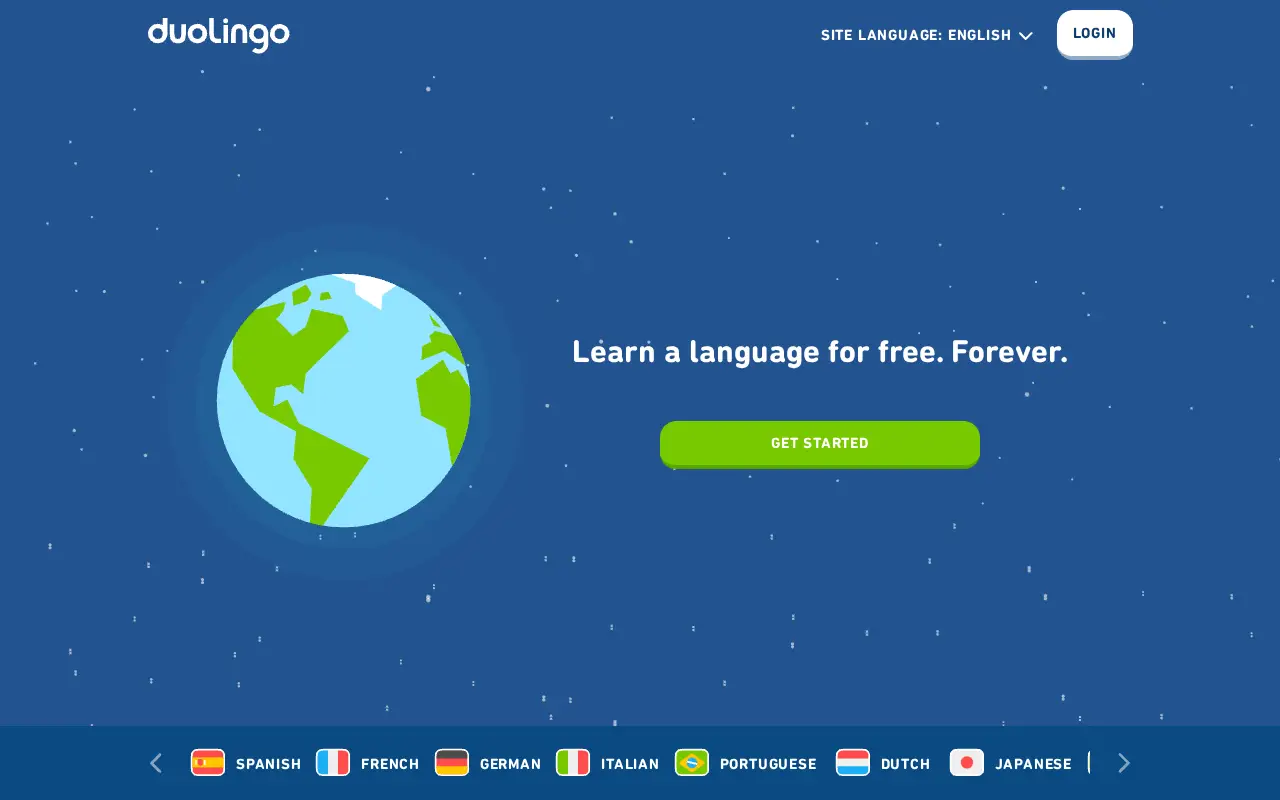 duolingo.com in 2019