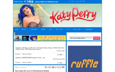 katyperry.com in 2010
