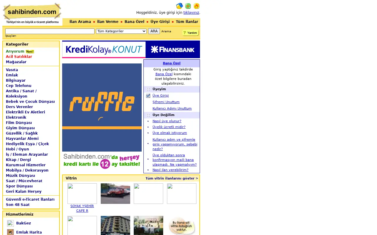 sahibinden.com in 2006