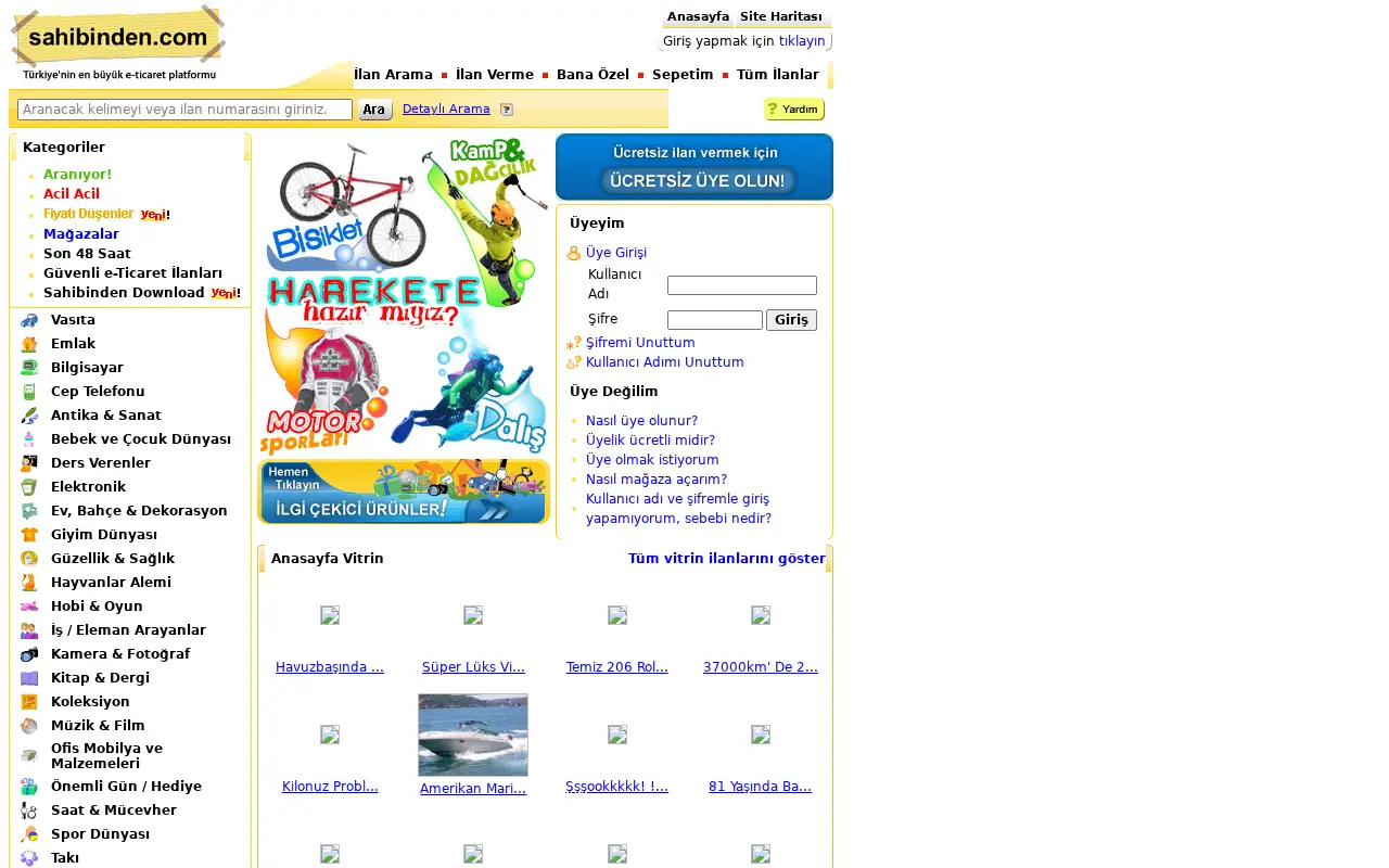 sahibinden.com in 2007