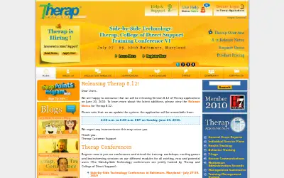 therapservices.net in 2010