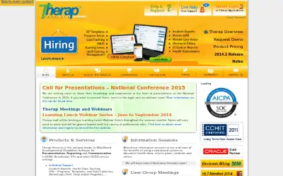 therapservices.net in 2014