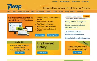 therapservices.net in 2018