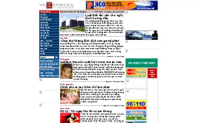 vnexpress.net in 2004