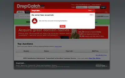 dropcatch.com in 2016
