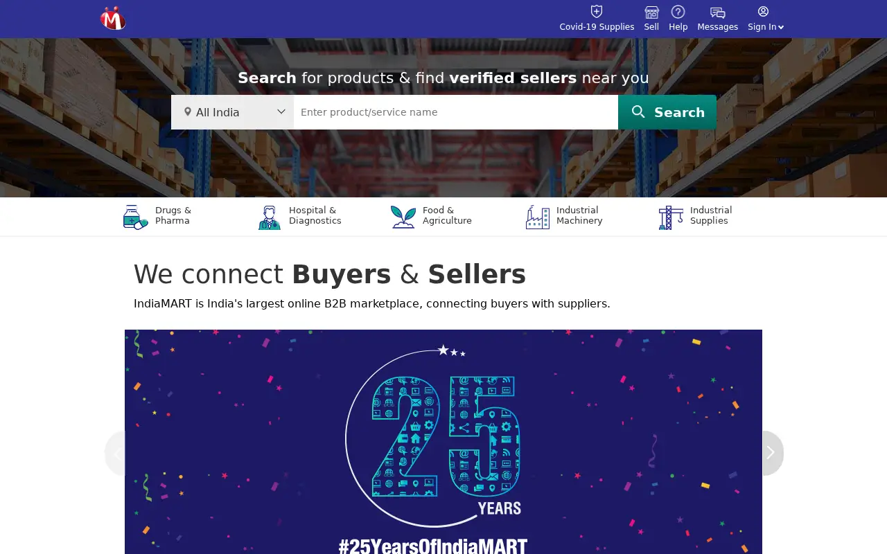 indiamart.com in 2021