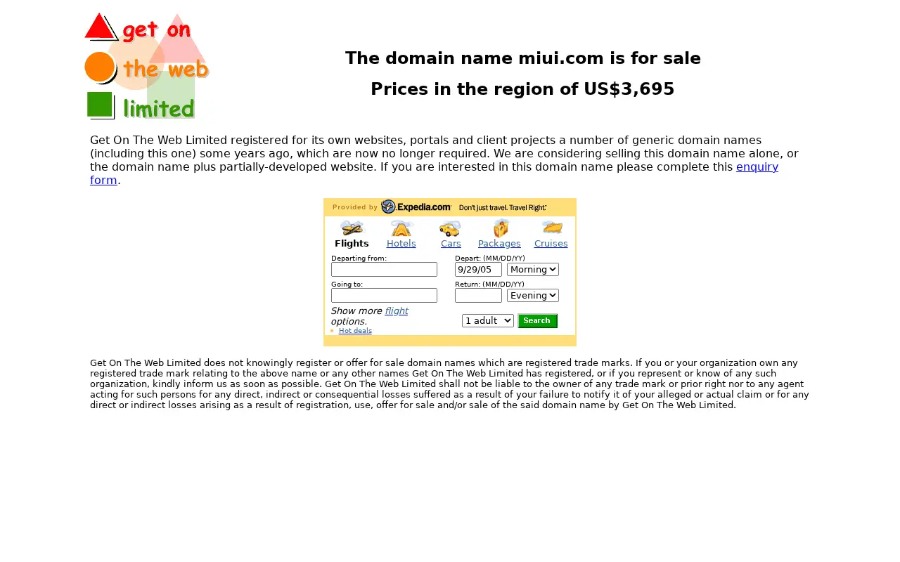 miui.com in 2005
