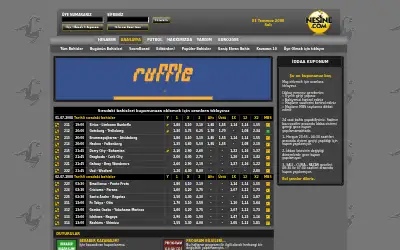 nesine.com in 2008