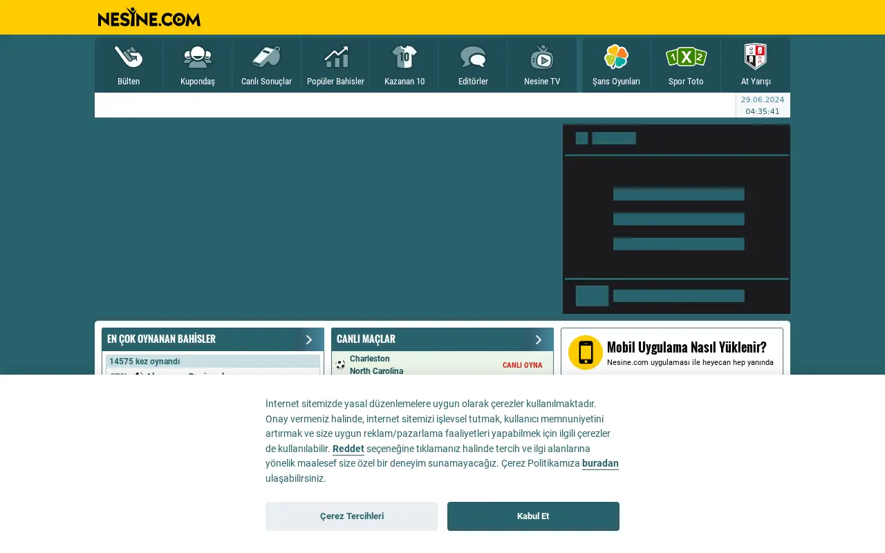 nesine.com in 2024