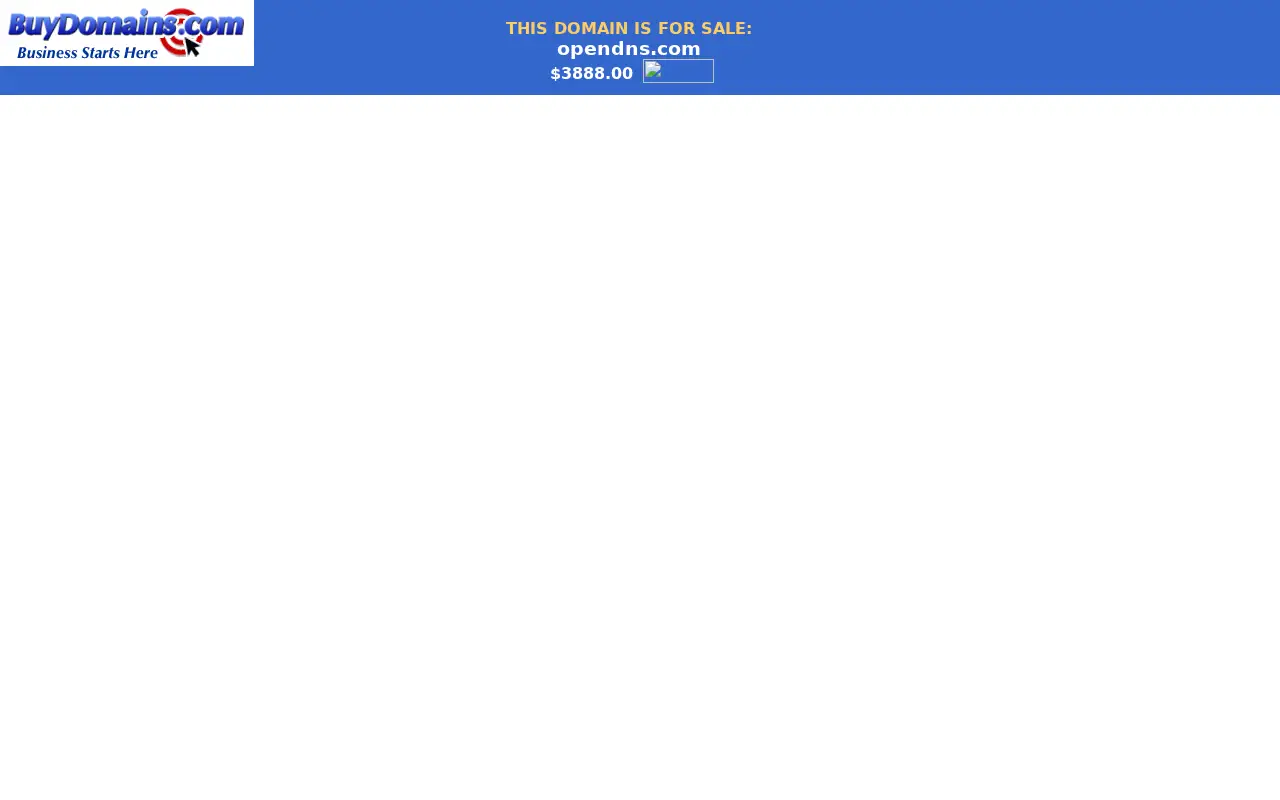 opendns.com in 2004