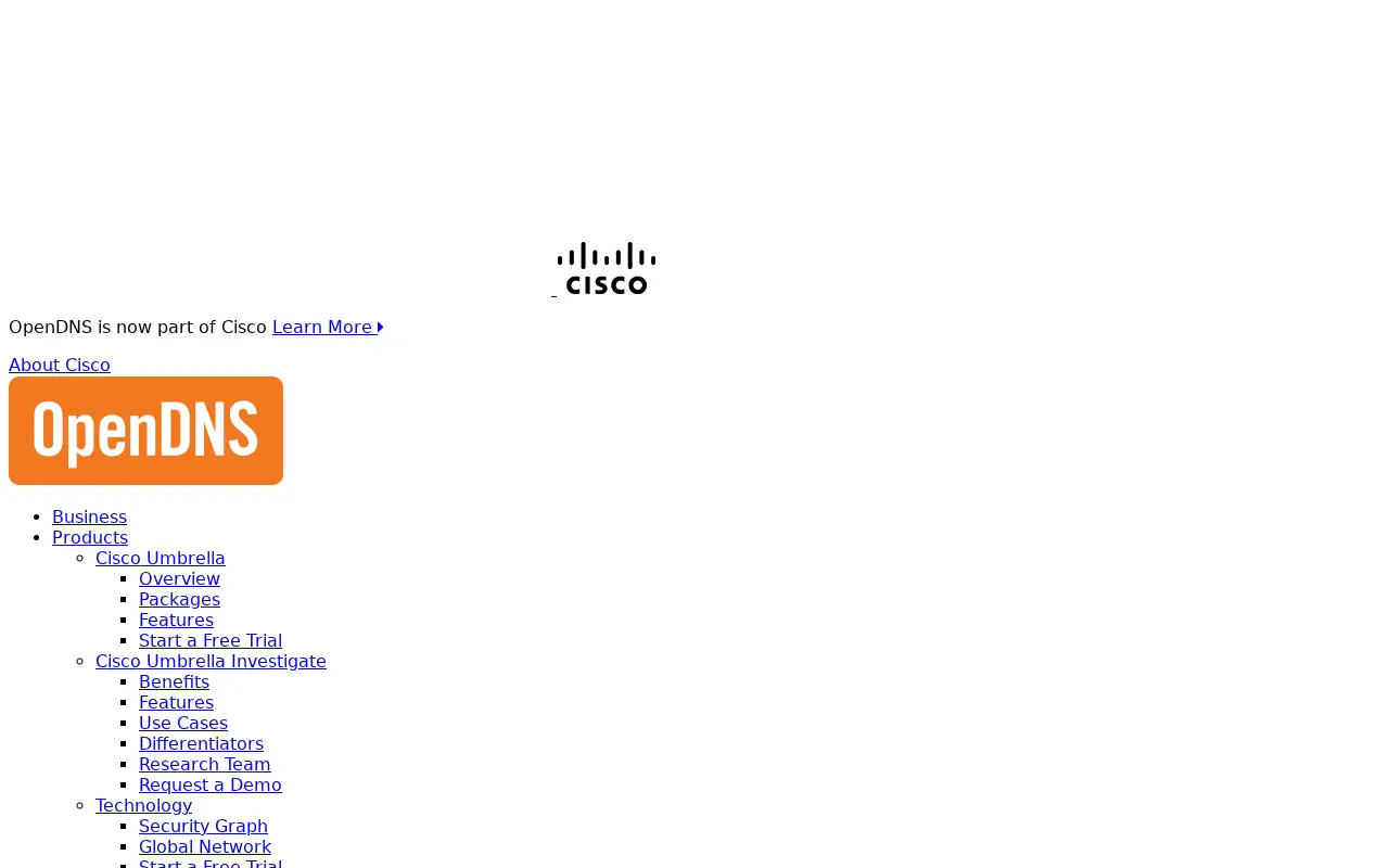 opendns.com on June 28, 2017