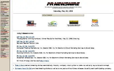 prnewswire.com in 1998