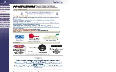 prnewswire.com in 2001