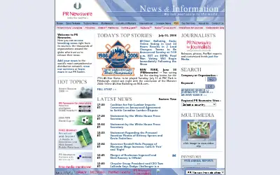 prnewswire.com in 2006