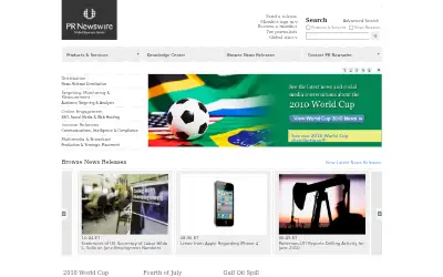 prnewswire.com in 2010