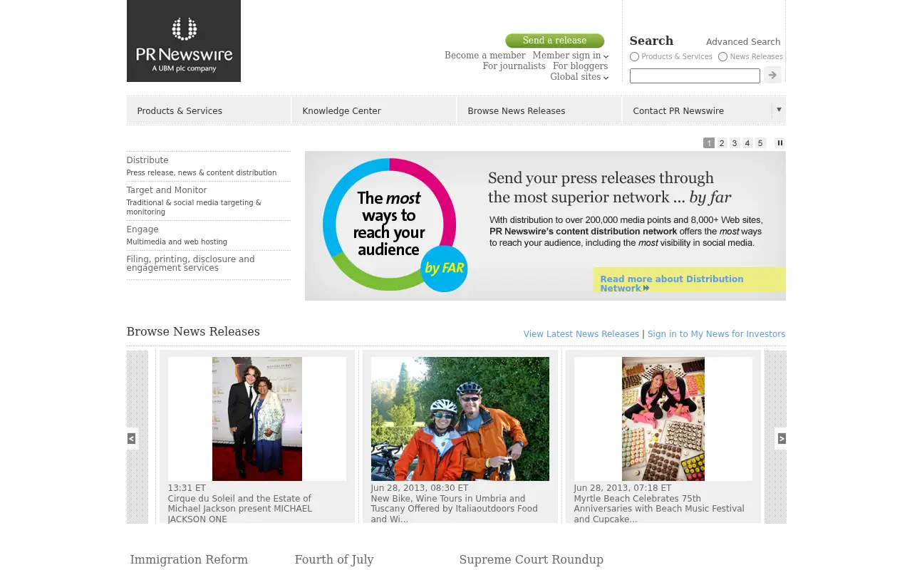 prnewswire.com on July 1, 2013