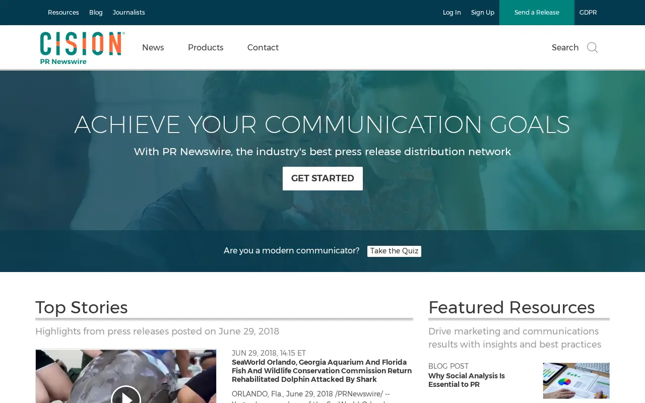prnewswire.com on June 30, 2018