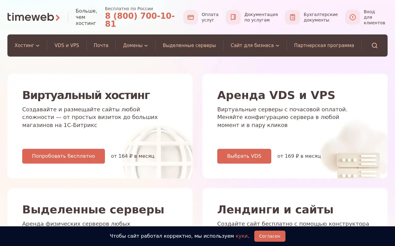 timeweb.ru in 2024