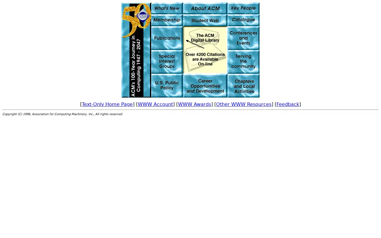 acm.org in 1996