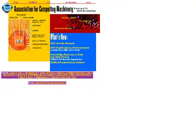 acm.org in 1999