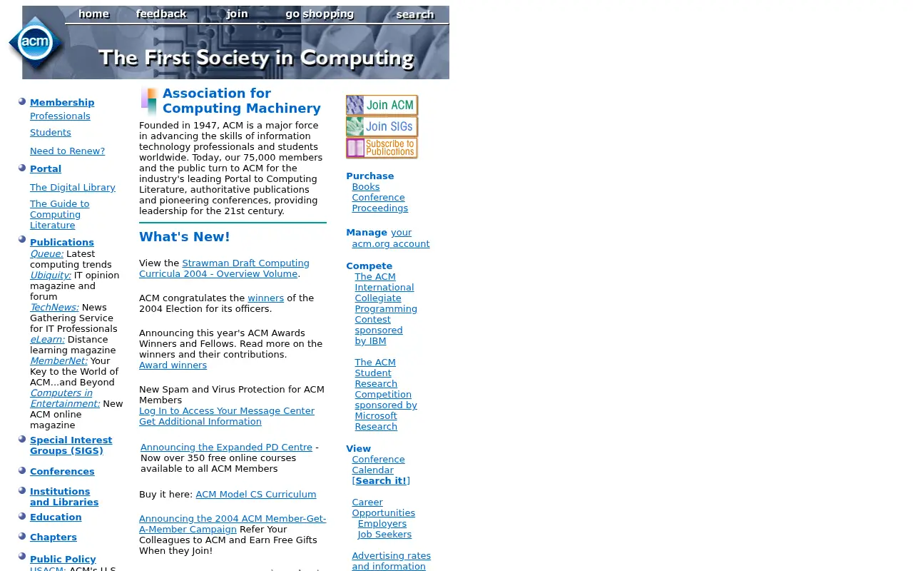 acm.org in 2004
