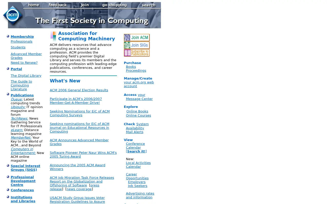 acm.org in 2006