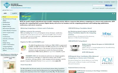 acm.org in 2009