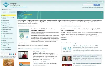 acm.org in 2013