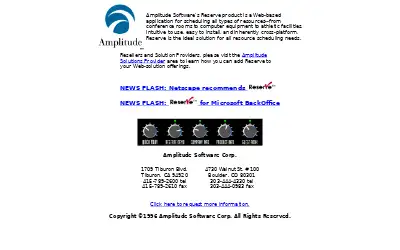 amplitude.com in 1996