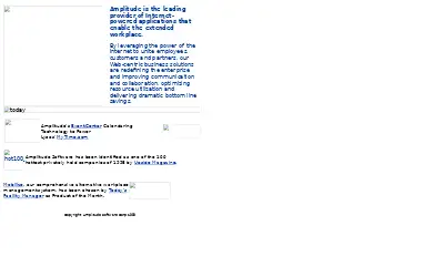 amplitude.com in 1999