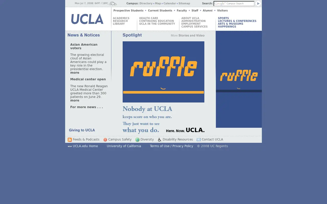 ucla.edu in 2008