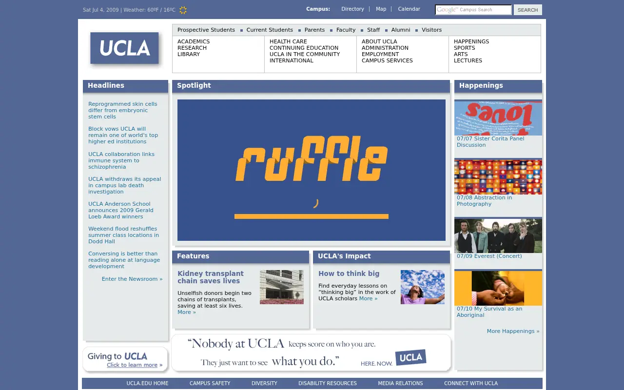 ucla.edu in 2009