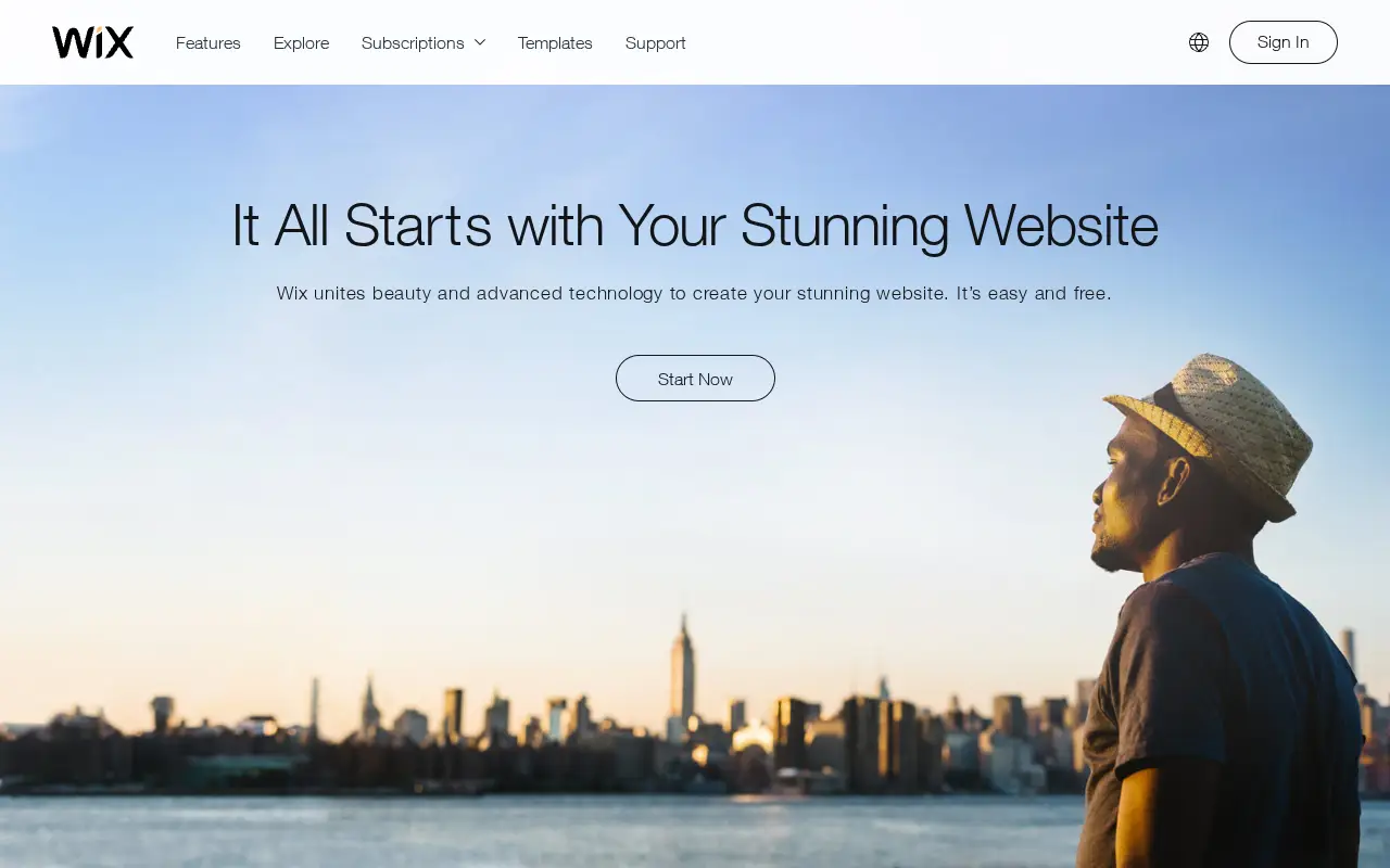 wix.com in 2017