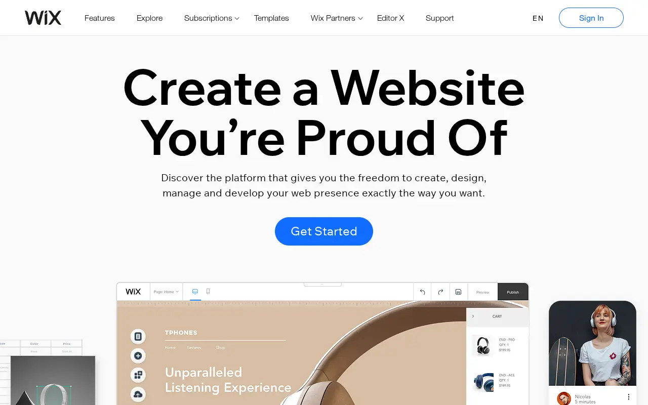 wix.com in 2020