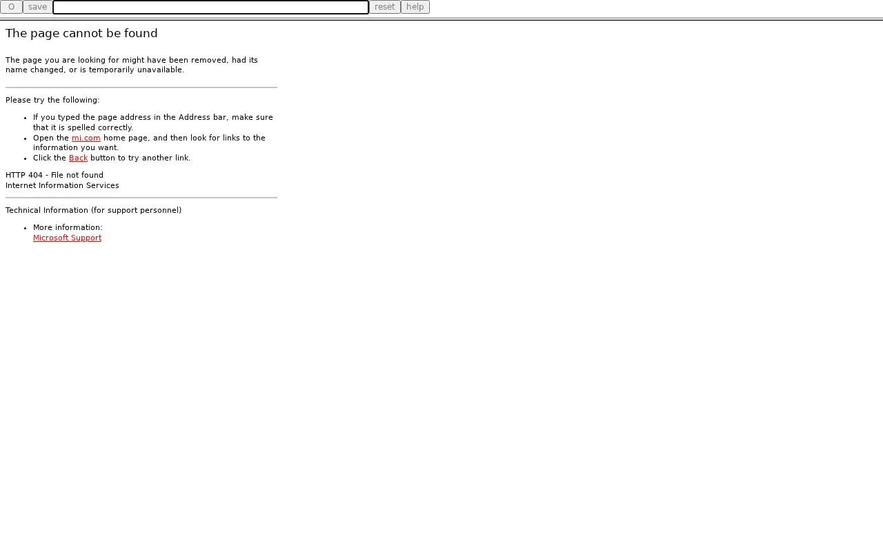 mi.com in 2001