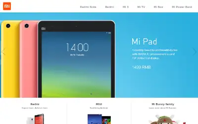 mi.com in 2014
